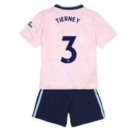 Arsenal Kieran Tierney #3 Fußballbekleidung 3rd trikot Kinder 2022-23 Kurzarm (+ kurze hosen)